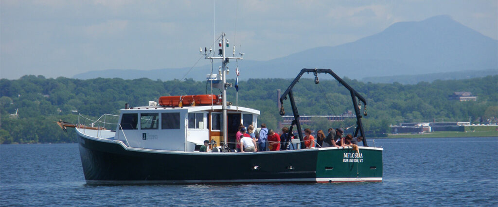 It’s All Aboard the Melosira for a Look at Lake Champlain